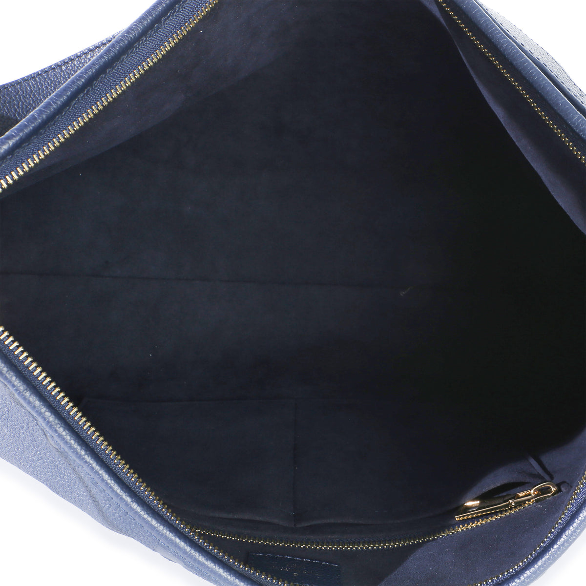 Louis Vuitton Navy Giant Monogram Empreinte Carryall MM Handbag 9