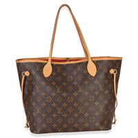 Louis Vuitton Monogram Canvas Neverfull MM Handbag fv