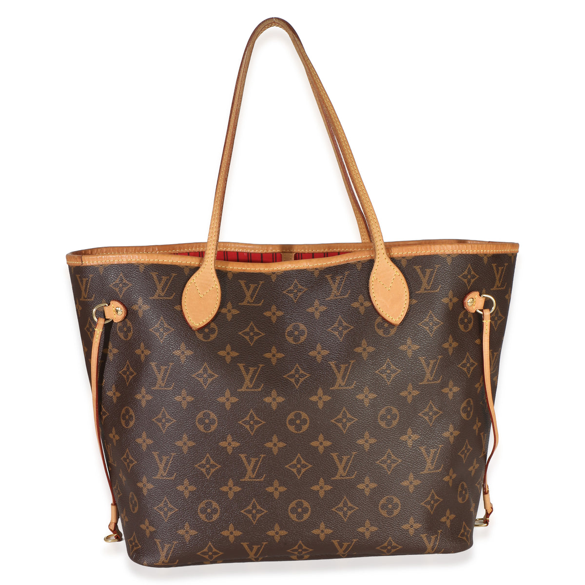 Louis Vuitton Monogram Canvas Neverfull MM Handbag fv