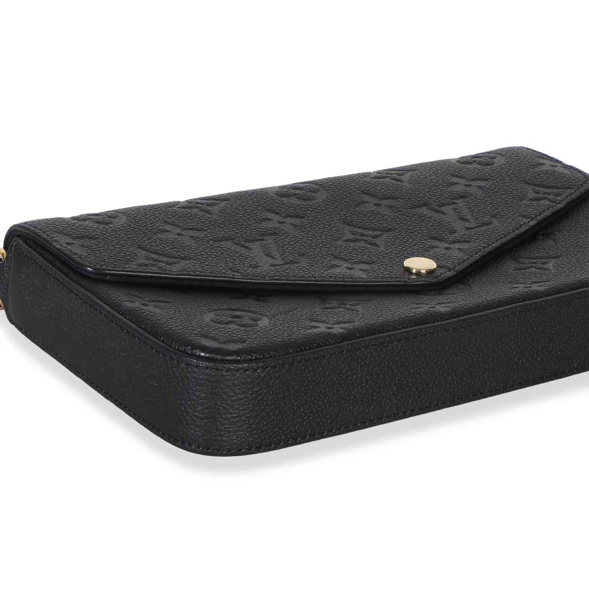 Louis Vuitton Black Monogram Empreinte Felicie Pochette Handbag 7
