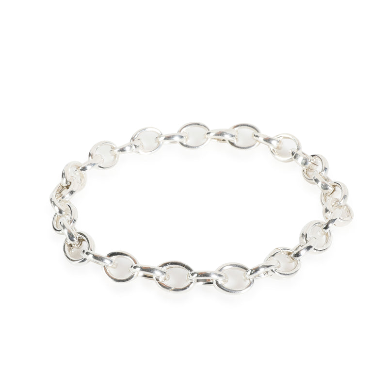 Tiffany & Co. Sterling Silver  Oval Link Bracelet fv