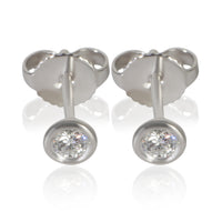 Tiffany & Co. Platinum Diamond Elsa Peretti Diamond By The Yard Earrings fv