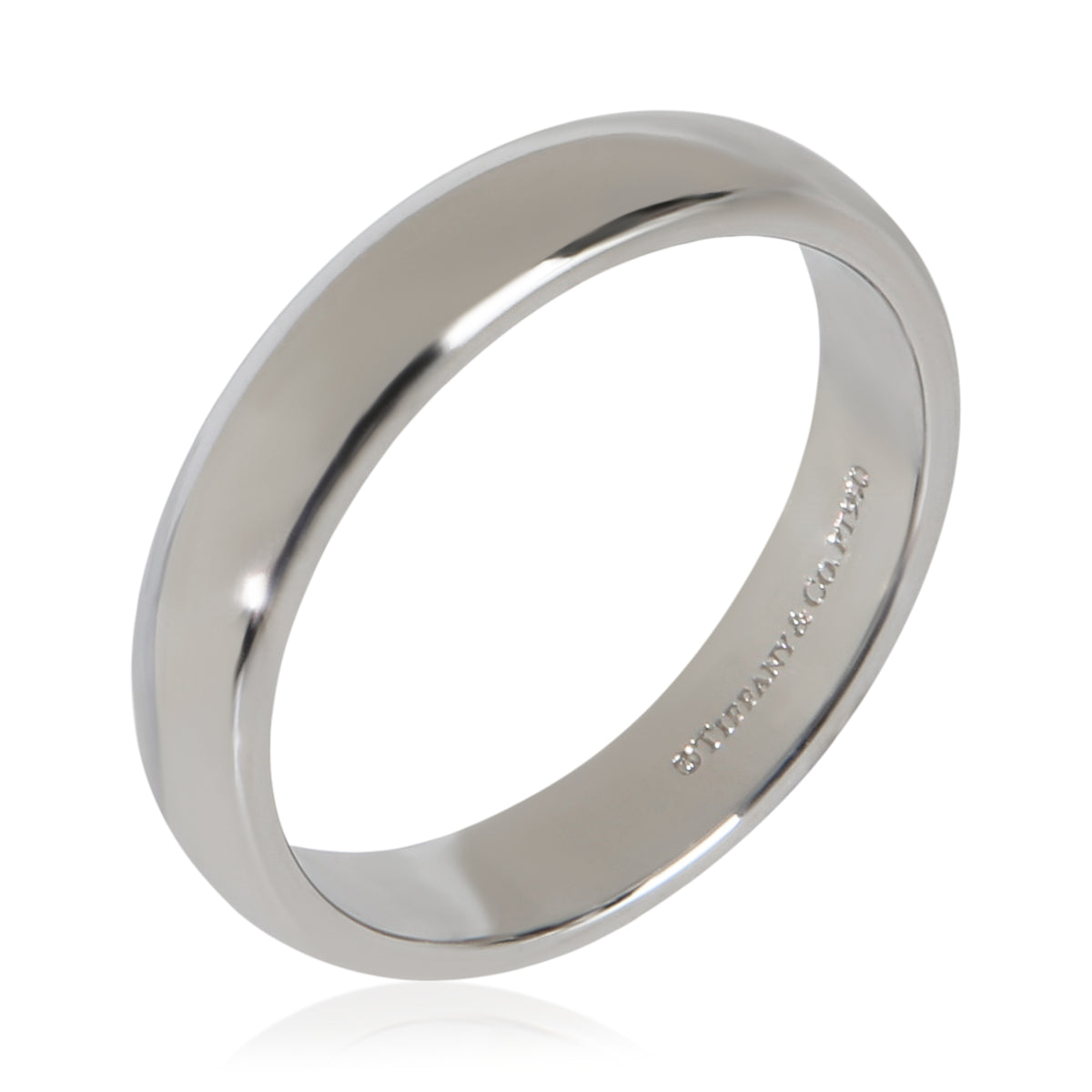 Tiffany & Co. Platinum  Tiffany Forever 4.5mm Band 4