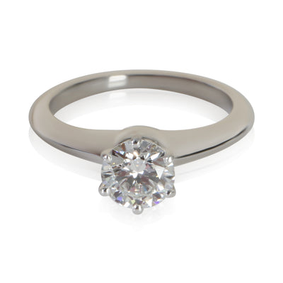 Tiffany & Co. 0.82 ct Round Brilliant Diamond Engagement Ring fv