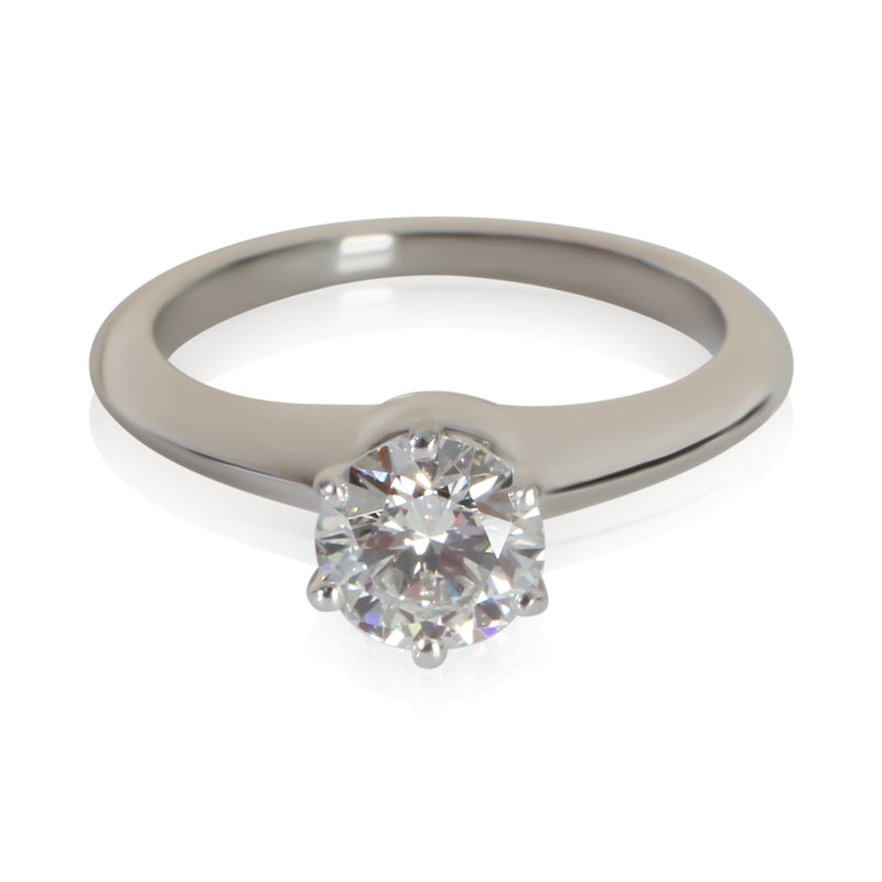 Tiffany & Co. 0.82 ct Round Brilliant Diamond Engagement Ring fv