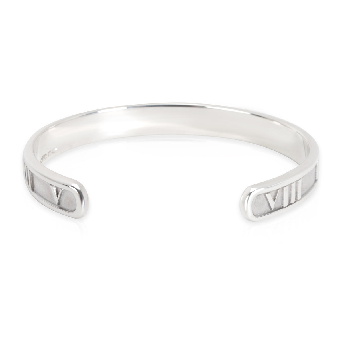 Tiffany & Co. Sterling Silver  Vintage 1995 Atlas Cuff Bracelet bv