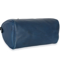 Louis Vuitton Blue Epi Mini Speedy HL Handbag 7