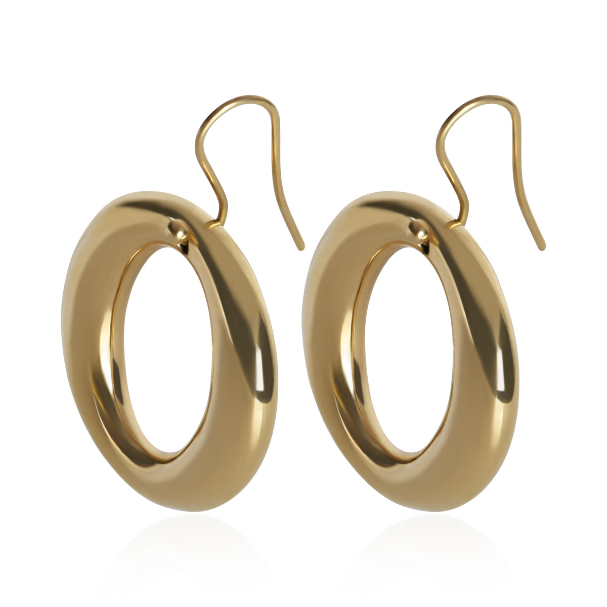 Tiffany & Co. Yellow Gold  Elsa Peretti Sevillana Earrings 2