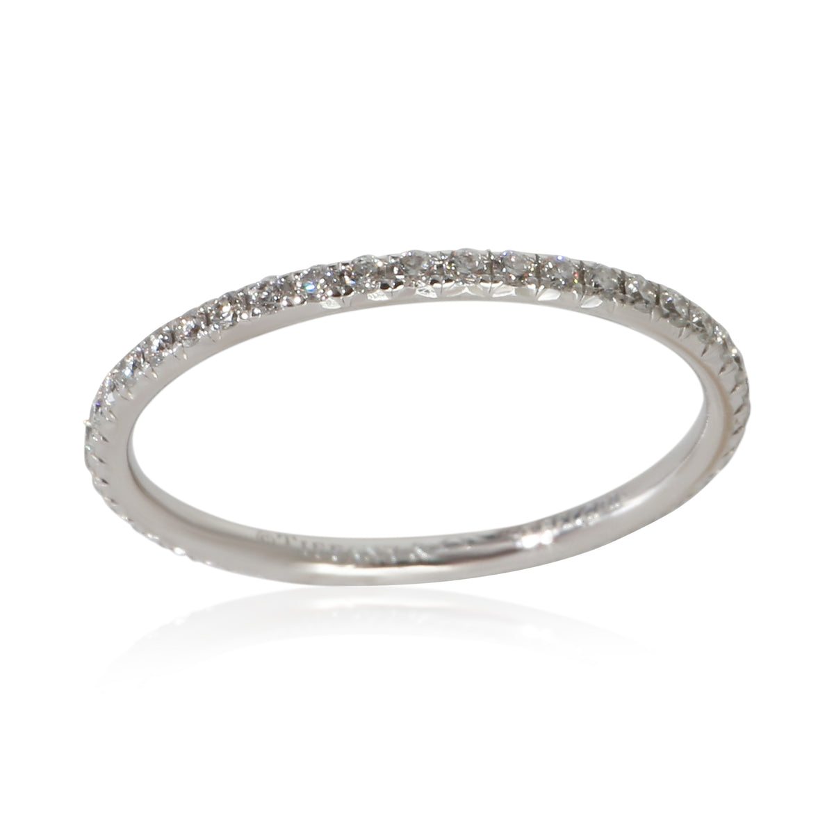 Tiffany & Co. Platinum Diamond Metro Eternity Band 3