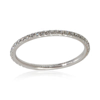 Tiffany & Co. Platinum Diamond Metro Eternity Band 3