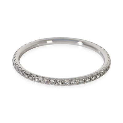 Tiffany & Co. Platinum Diamond Metro Eternity Band fv