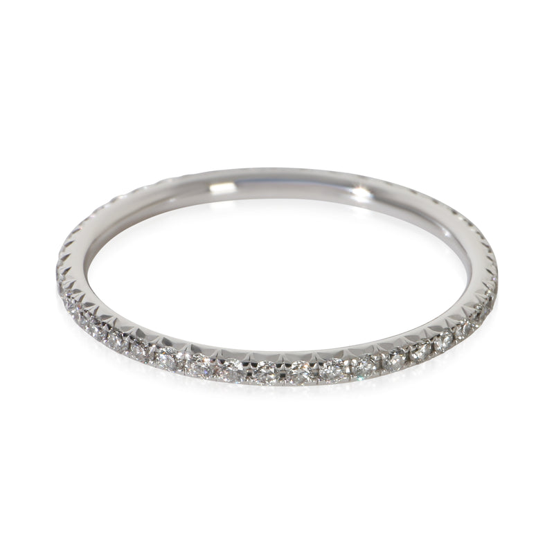 Tiffany & Co. Platinum Diamond Metro Eternity Band fv