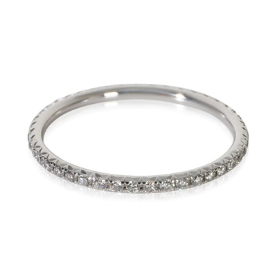 Tiffany & Co. White Gold Diamond Metro Eternity Band fv