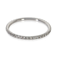 Tiffany & Co. White Gold Diamond Metro Eternity Band fv