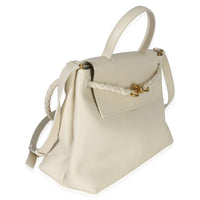 Bottega Veneta Cream Silky Calfskin Medium Ciao Ciao Handbag 3