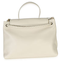 Bottega Veneta Cream Silky Calfskin Medium Ciao Ciao Handbag 4
