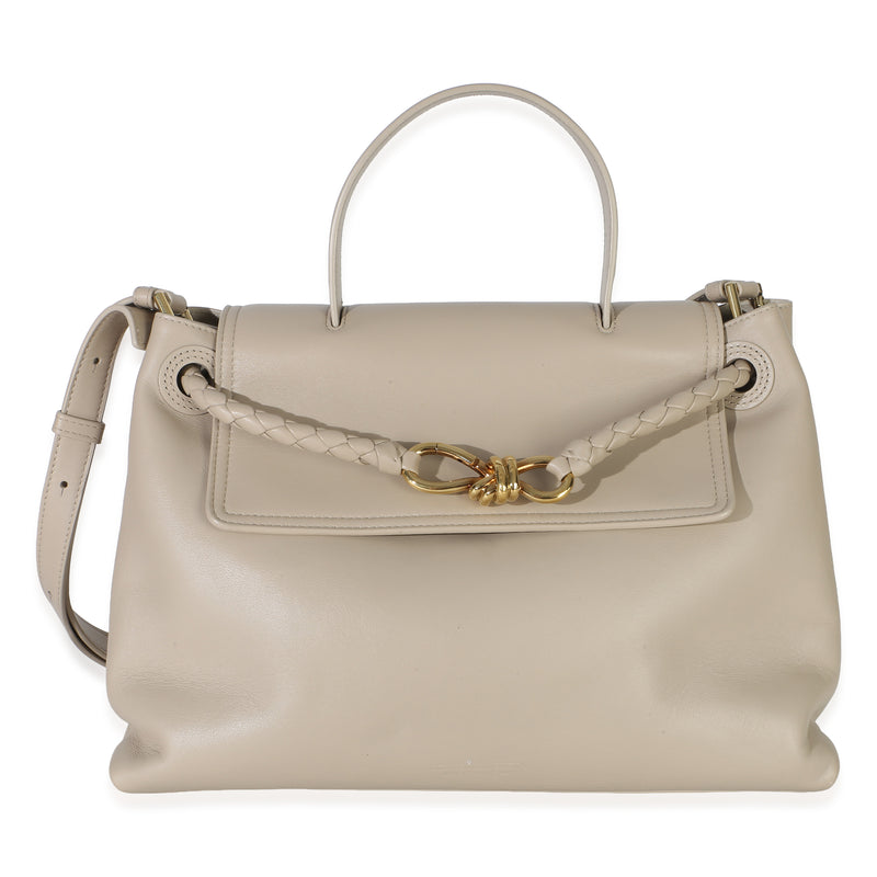 Bottega Veneta Taupe Silky Calfskin Medium Ciao Ciao Handbag id