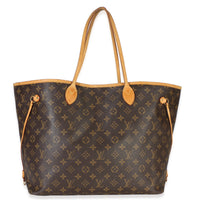 Louis Vuitton Monogram Canvas Neverfull GM Handbag fv