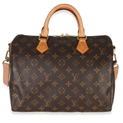 Louis Vuitton Monogram Canvas Speedy Bandouliere 30 Handbag id