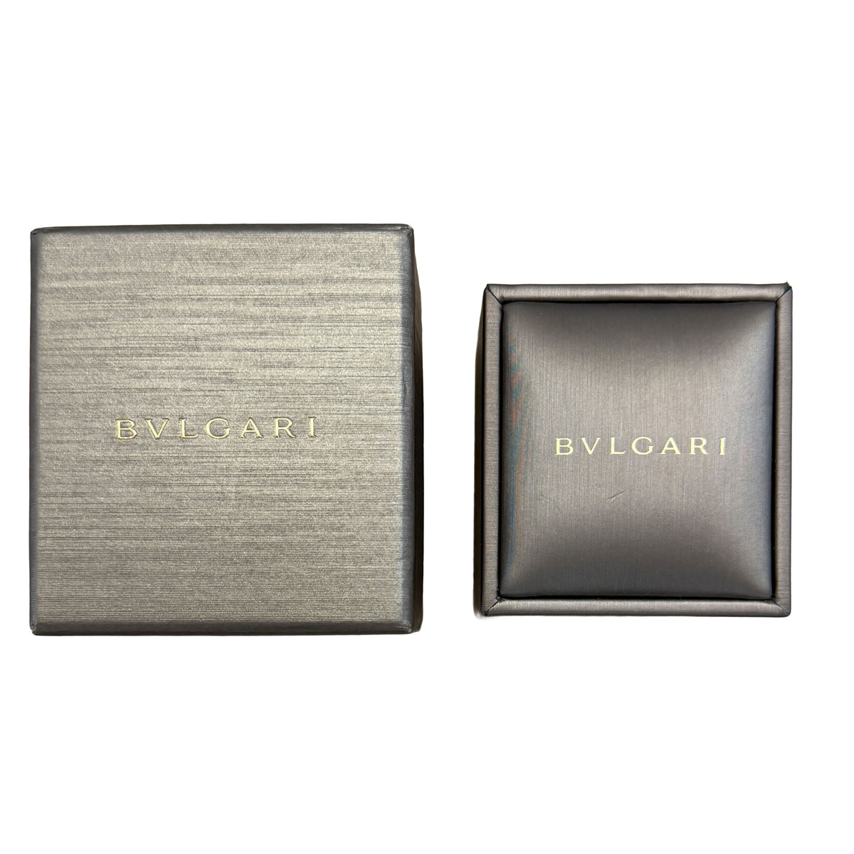 BVLGARI White Gold Mother Of Pearl and Diamond Diva's Dream Ring box