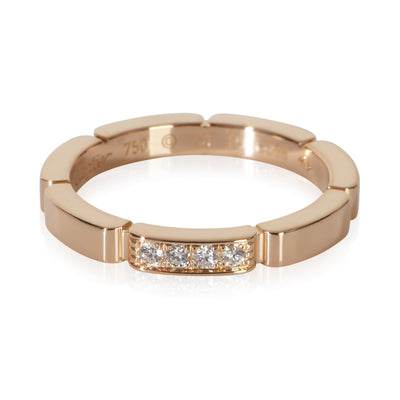 Cartier Rose Gold Diamond Maillon Panthere Band fv