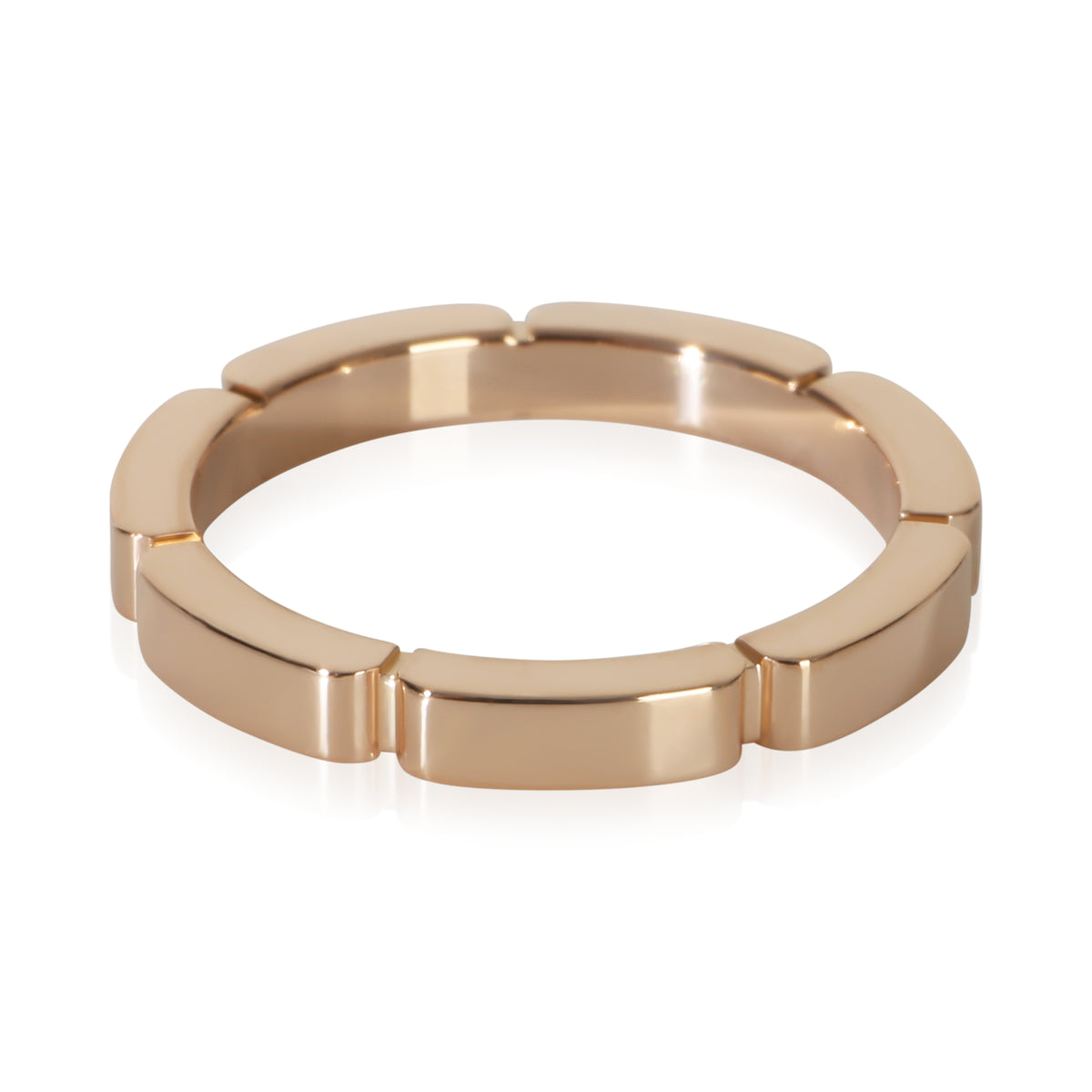 Cartier Rose Gold Diamond Maillon Panthere Band 3