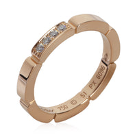 Cartier Rose Gold Diamond Maillon Panthere Band 4