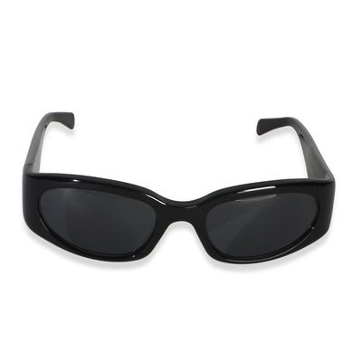 Celine Black Acetate Journey Oval Frame Sunglasses id
