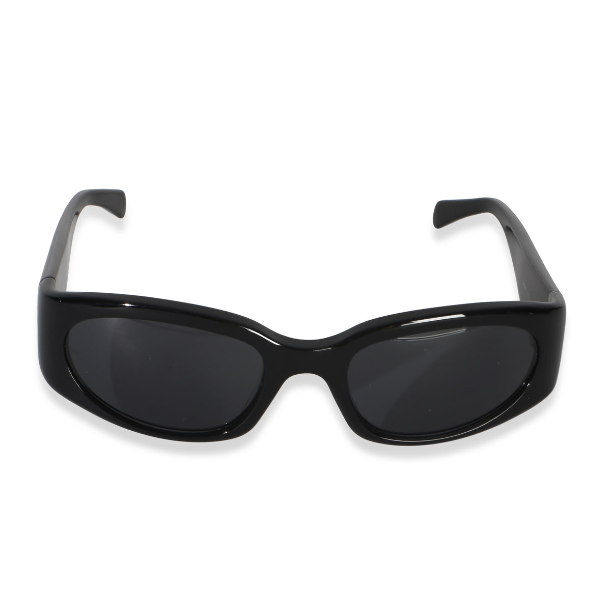 Celine Black Acetate Journey Oval Frame Sunglasses id