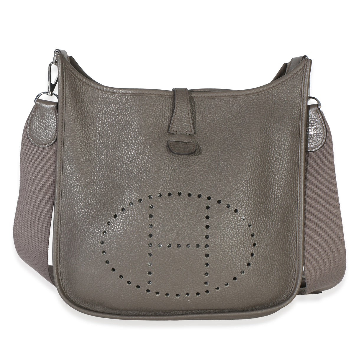 Hermès Etain Clemence Evelyne III 29 PHW Handbag id