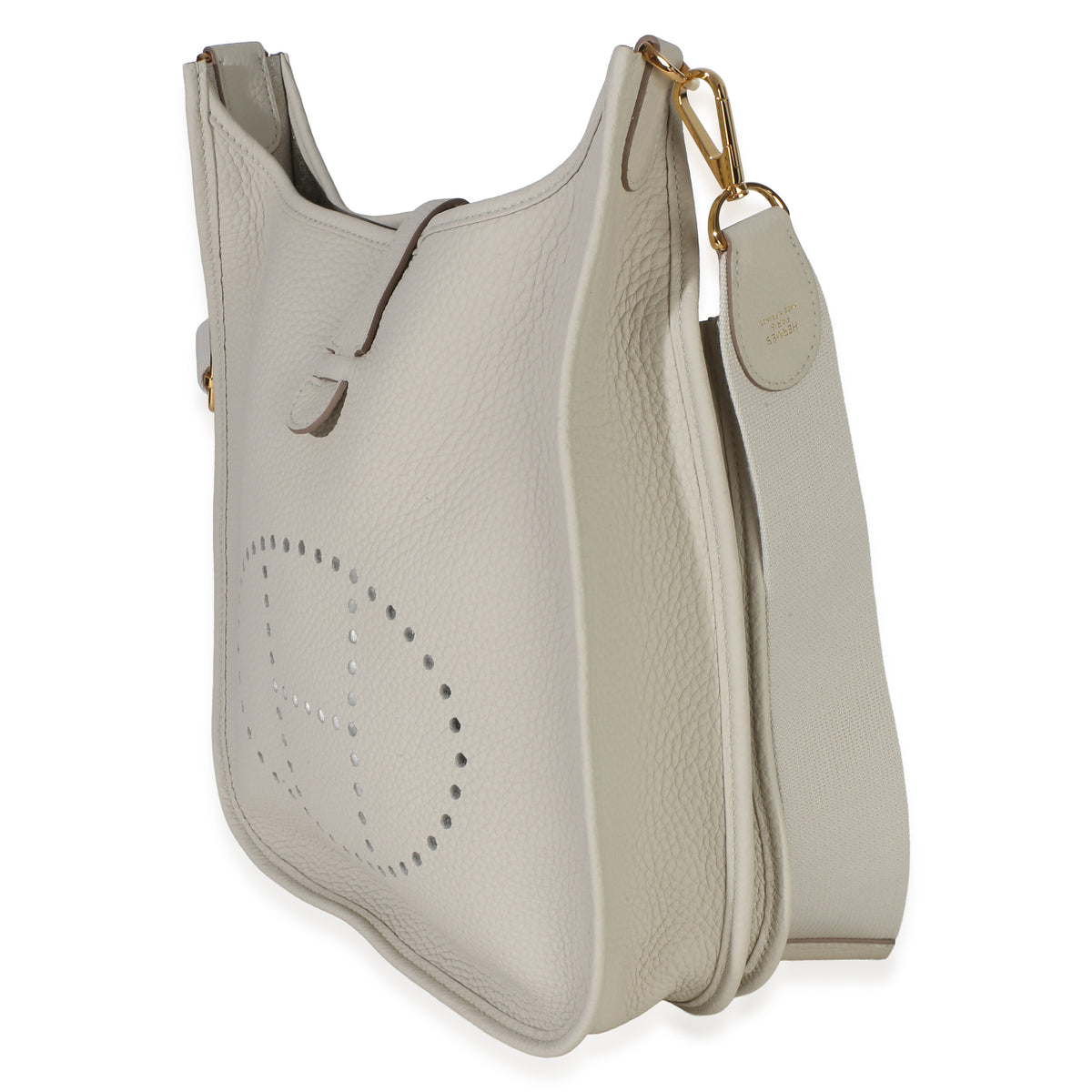Hermès Gris Perle Clemence Evelyne III 29 GHW Handbag 2