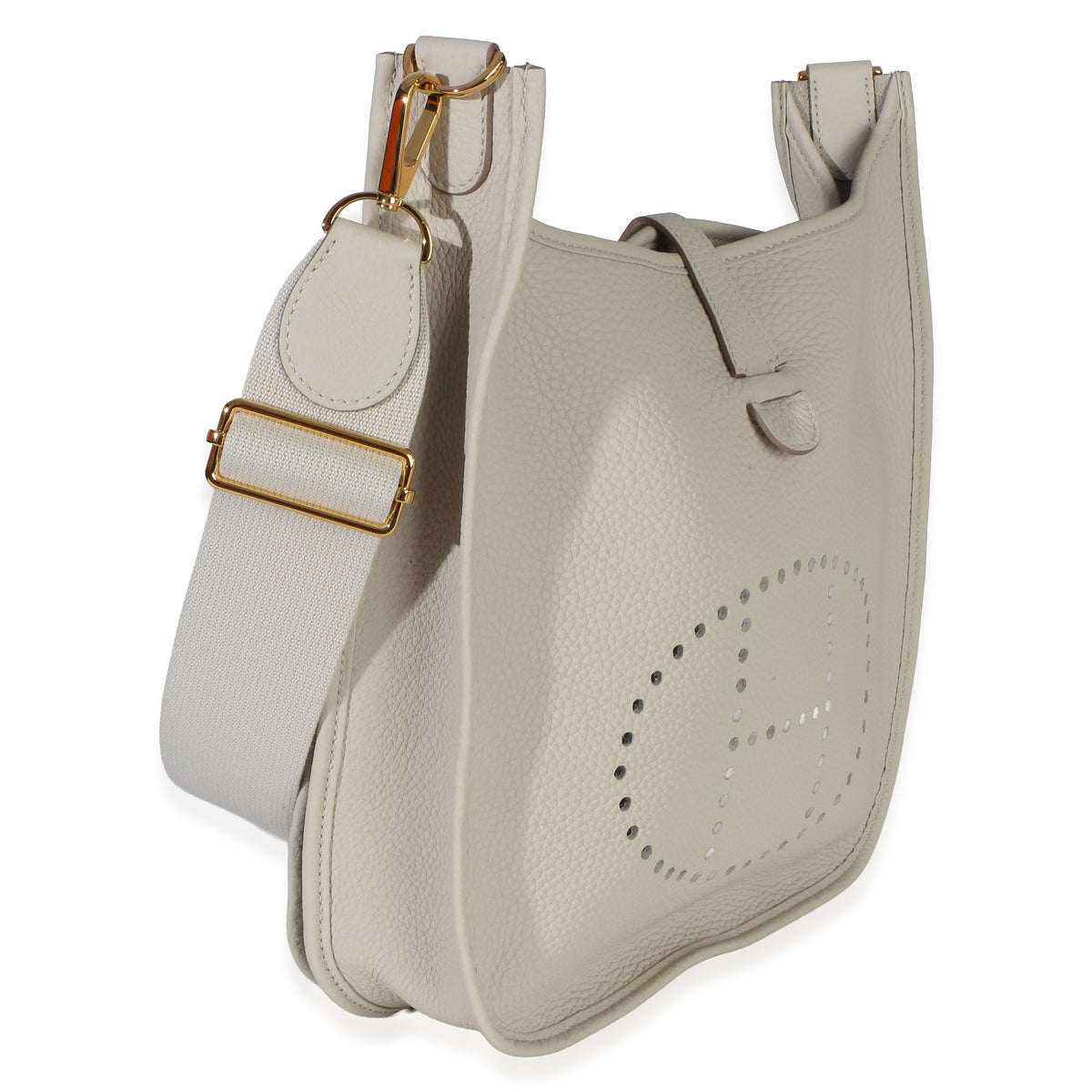 Hermès Gris Perle Clemence Evelyne III 29 GHW Handbag 3