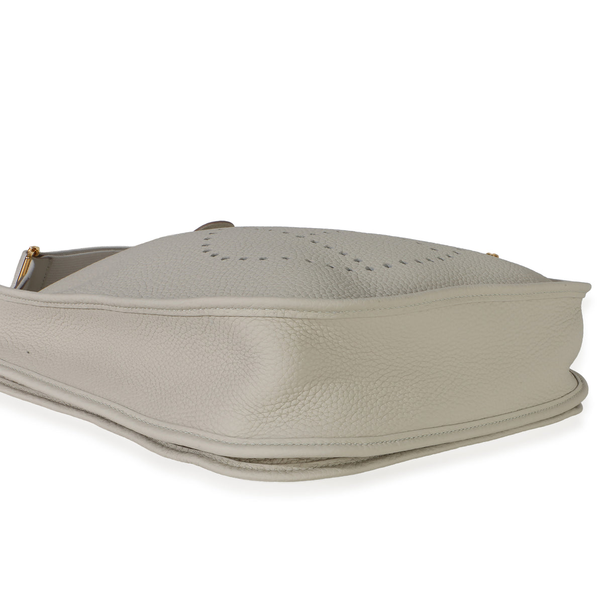 Hermès Gris Perle Clemence Evelyne III 29 GHW Handbag 7