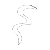 Tiffany & Co. Sterling Silver Diamond Elsa Peretti Diamond By The Yard Pendant 3