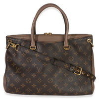 Louis Vuitton Taupe Monogram Canvas Pallas MM Handbag 4