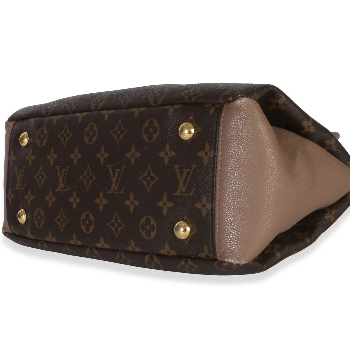 Louis Vuitton Taupe Monogram Canvas Pallas MM Handbag 6