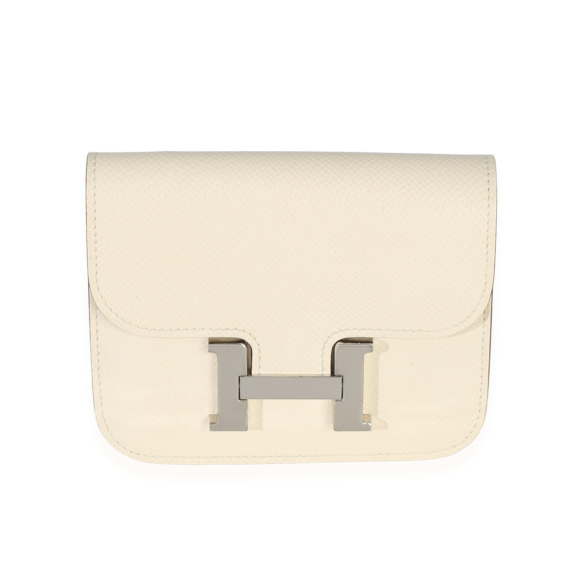 Hermès Nata Epsom Constance Slim Wallet PHW Wallet fv
