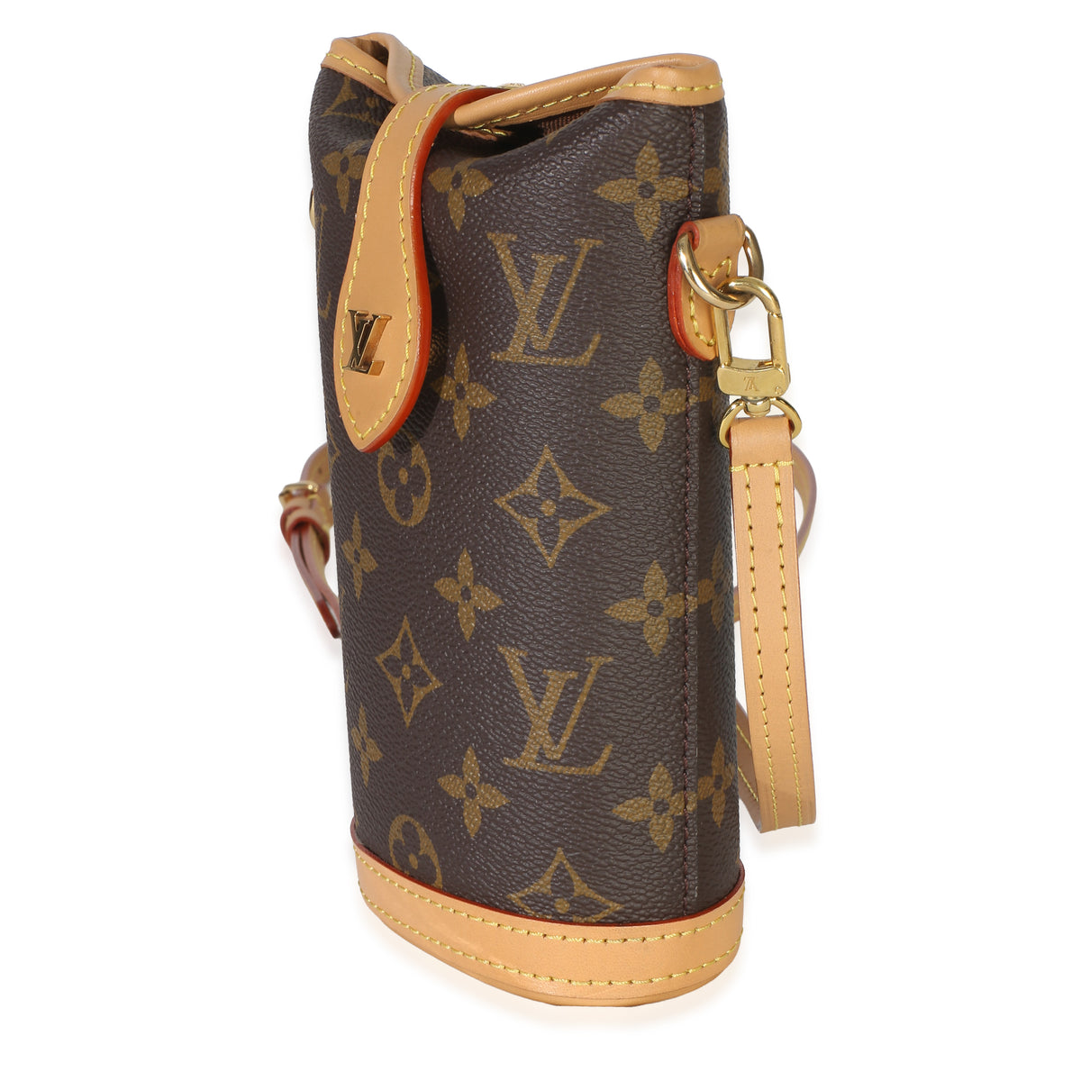 Louis Vuitton Monogram Canvas Fold Pouch Handbag 2