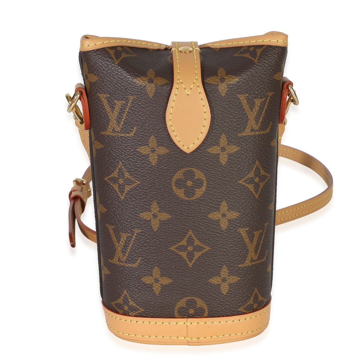 Louis Vuitton Monogram Canvas Fold Pouch Handbag 4