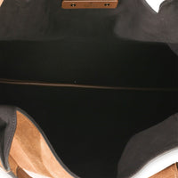 Gucci Brown Suede Horsebit Maxi Shoulder Bag Handbag 9