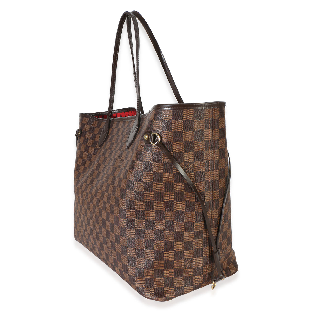 Louis Vuitton Damier Ebene Canvas Neverfull GM Handbag 2