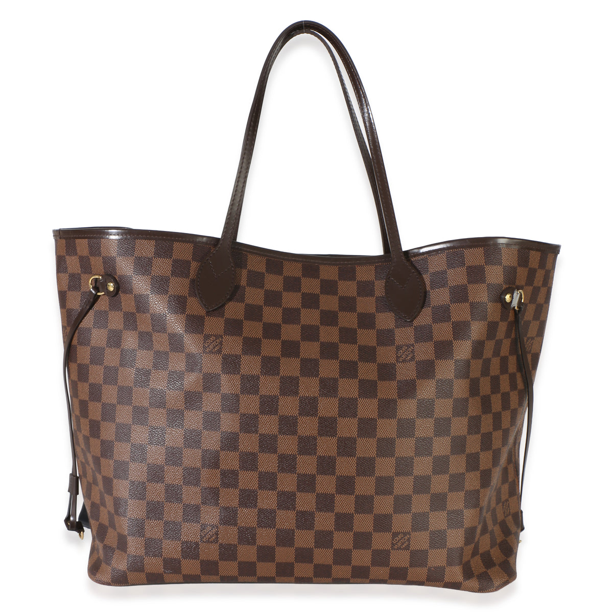 Louis Vuitton Damier Ebene Canvas Neverfull GM Handbag 4