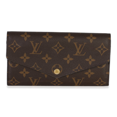Louis Vuitton Fuschia Monogram Canvas Sarah Wallet Wallet id