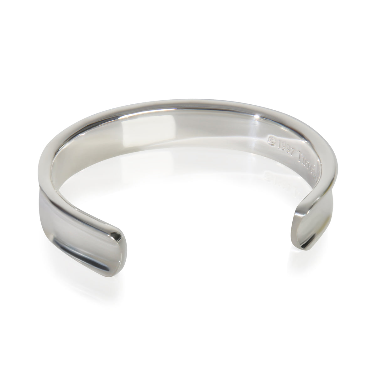 Tiffany & Co. Sterling Silver  1837 Cuff Bracelet