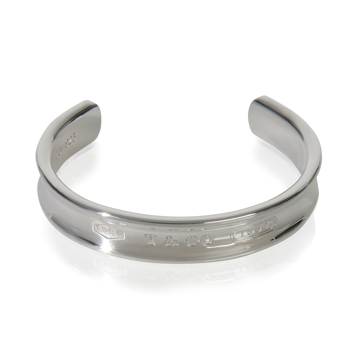 Tiffany & Co. Sterling Silver  1837 Cuff Bracelet