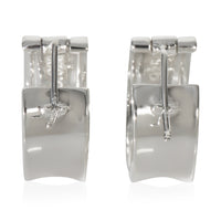 Tiffany & Co. Sterling Silver  1837 Hoop Earrings