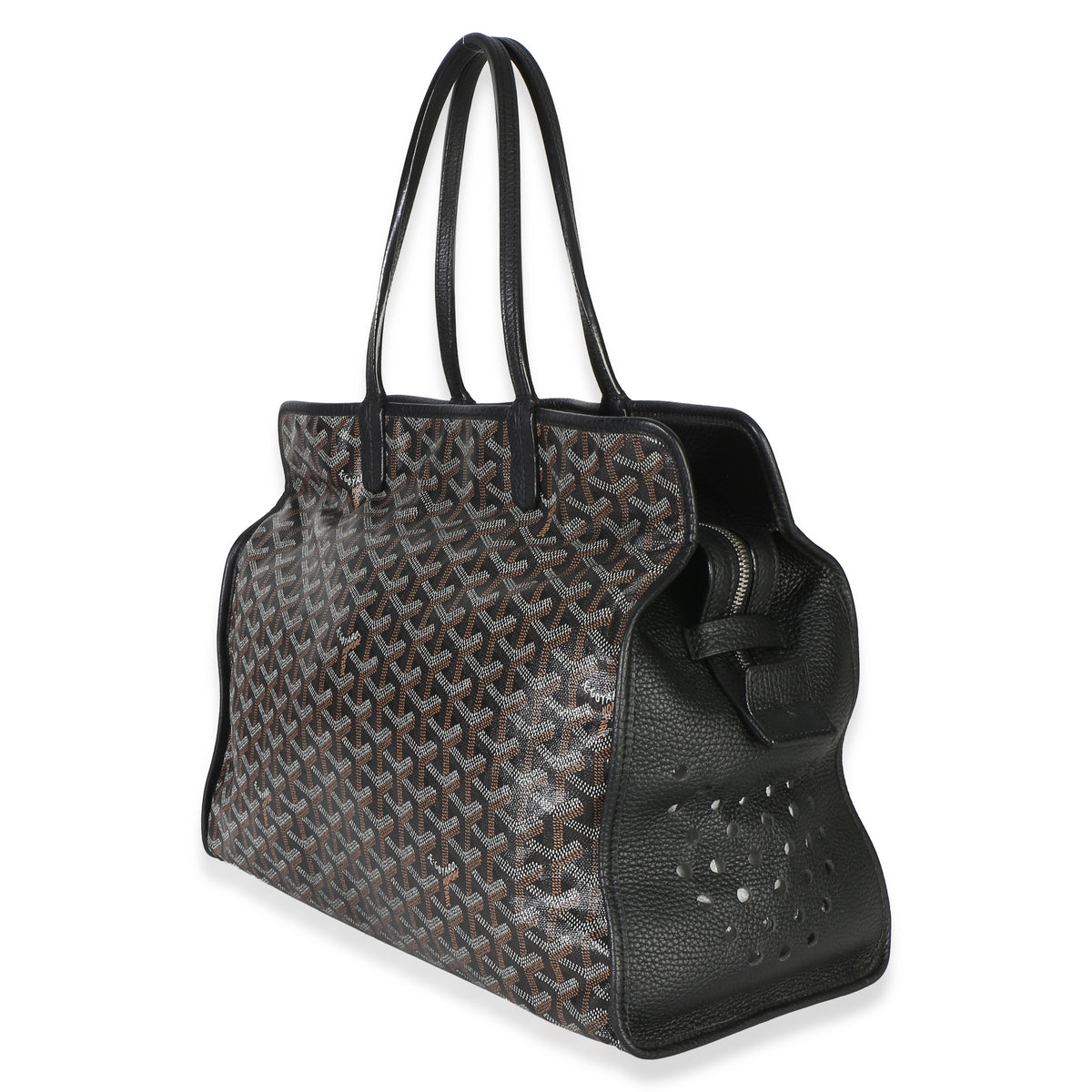 Goyard Black ine Canvas Sac Hardy Pet Carrier PM Handbag 2