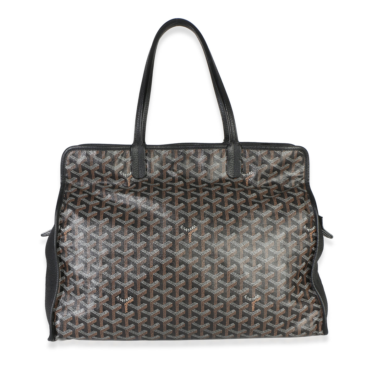 Goyard Black ine Canvas Sac Hardy Pet Carrier PM Handbag id