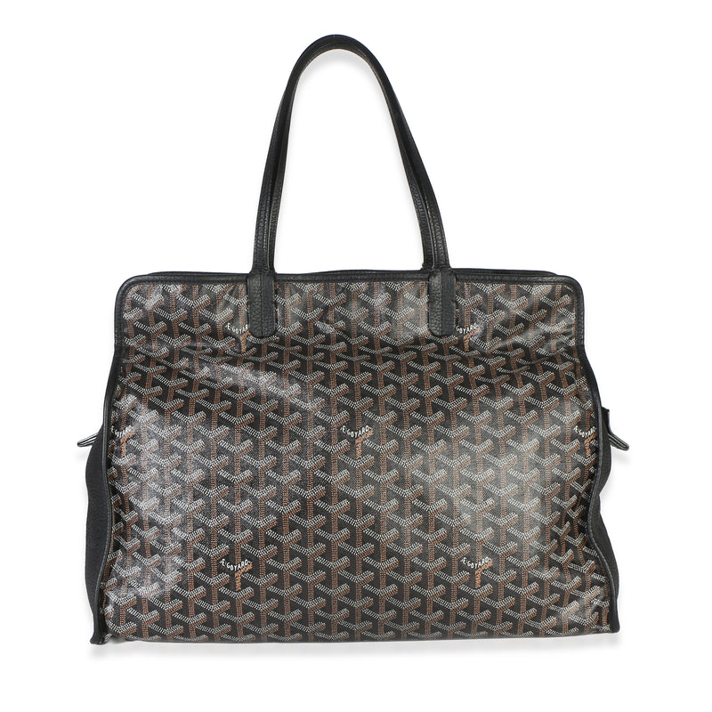 Goyard Black ine Canvas Sac Hardy Pet Carrier PM Handbag id