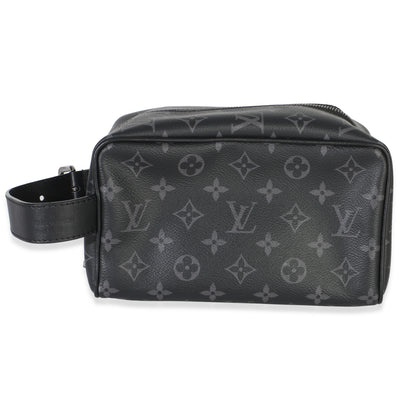 Louis Vuitton Monogram Eclipse Canvas Locker Dopp Kit Toiletry Pouch id